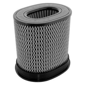 aFe® - Magnum Flow® Pro Dry S Oval Straight Gray Air Filter (7" FIL x 4.75" FIW x 9" BOL x 7" BOW x 9" TOL x 7" TOW x 9" H)