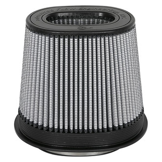 aFe® - Magnum Flow® Pro Dry S Oval Tapered Gray Air Filter (7" FIL x 4.75" FIW x 9" BOL x 7" BOW x 7.25" TOL x 5" TOW x 8" H)