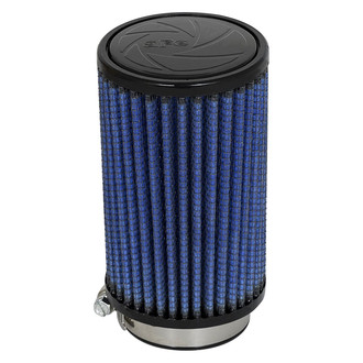 aFe® - Magnum Flow® Pro 5R Round Straight Blue Air Filter (2" F x 3" B x 3" T x 5" H)