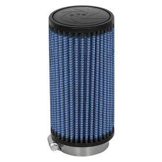 aFe® - Magnum Flow® Pro 5R Round Straight Blue Air Filter (2" F x 3" B x 3" T x 6" H)