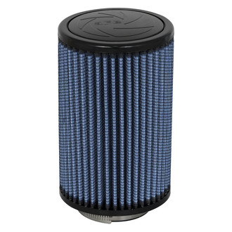 aFe® - Magnum Flow® Pro 5R Round Straight Blue Air Filter (2.44" F x 4.38" B x 4.38" T x 7" H)