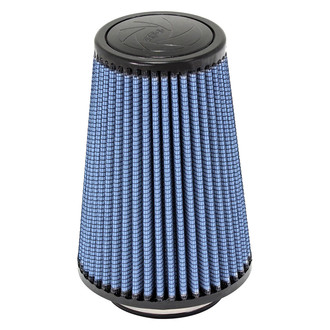 aFe® - Magnum Flow® Pro 5R Round Tapered Blue Air Filter (3" F x 5" B x 3.5" T x 7" H)