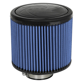 aFe® - Magnum Flow® Pro 5R Round Straight Blue Air Filter (3" F x 7" B x 7" T x 6" H)