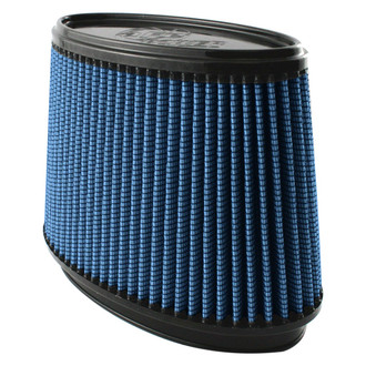 aFe® - Magnum Flow® Pro 5R Oval Tapered Blue Air Filter (7" FIL x 3" FIW x 8.25" BOL x 4.25" BOW x 7" TOL x 3" TOW x 5.5" H)
