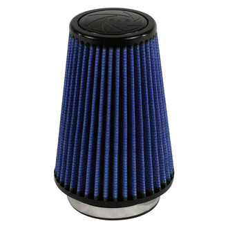 aFe® - Magnum Flow® Pro 5R Round Tapered Blue Air Filter (3.5" F x 5" B x 3.5" T x 7.3" H)