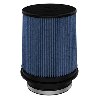 aFe® - Magnum Flow® Pro 5R Oval Tapered Blue Air Filter (4.5" FIL x 3.1" FIW x 6" BOL x 5" BOW x 5" TOL x 3.7" TOW x 7" H)