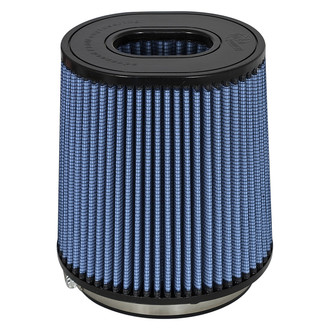 aFe® - Magnum Flow® Pro 5R Round Tapered To Oval Blue Air Filter (6" F x 7.5" B x 6.75" TOL x 5.5" TOW x 8" H)