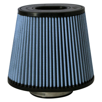 aFe® - Magnum Flow® Pro 5R Oval Tapered Blue Air Filter (4" F x 9" BOL x 7.5" BOW x 6.75" TOL x 5.5" TOW x 7.5" H)