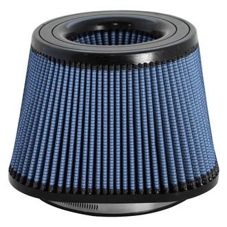 aFe® - Magnum Flow® Pro 5R Oval Tapered to Round Blue Air Filter (7.13" F x 8.75" BOL x 8.75" BOW x 7" T x 5.75" H)
