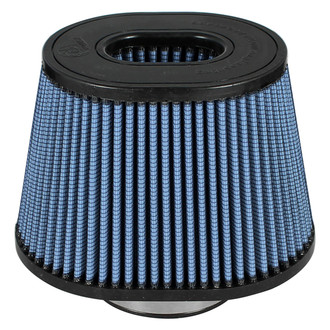 aFe® - Magnum Flow® Pro 5R Oval Tapered Blue Air Filter (4" F x 9" BOL x 6.5" BOW x 6.75" TOL x 5.5" TOW x 6.13" H)