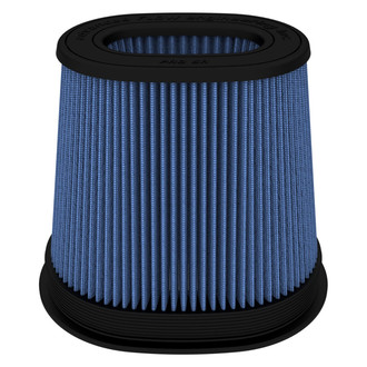 aFe® - Magnum Flow® Pro 5R Oval Tapered Blue Air Filter (7" FIL x 4.75" FIW x 9" BOL x 7" BOW x 7.25" TOL x 5" TOW x 8" H)