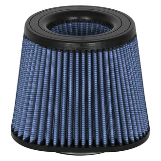 aFe® - Magnum Flow® Pro 5R Oval Tapered to Round Blue Air Filter (6" F x 8.75" BOL x 8.75" BOW x 7" T x 6.75" H)