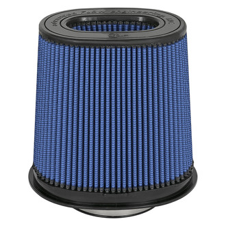 aFe® - Magnum Flow® Pro 5R Oval Tapered Blue Air Filter (5" F x 9" BOL x 7" BOW x 7.25" TOL x 5" TOW x 8" H)