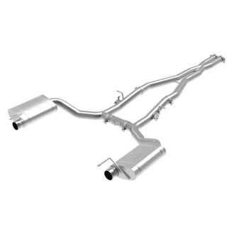 aFe® - Mach Force XP™ 304 SS Cat-Back Exhaust System with Split Side Exit