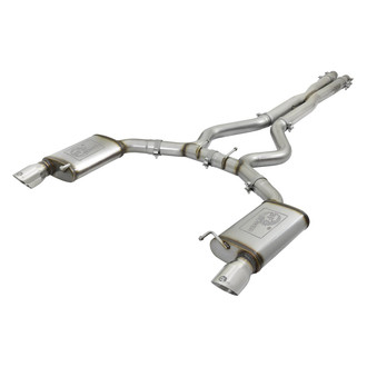 aFe® - Mach Force XP™ 304 SS Cat-Back Exhaust System with Split Rear Exit