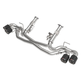 aFe® - Mach Force XP™ 304 SS Muffler Delete Cat-Back Exhaust System with Quad Rear Exit