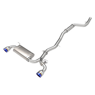 Takeda® - 304 SS Cat-Back Exhaust System with Split Rear Exit