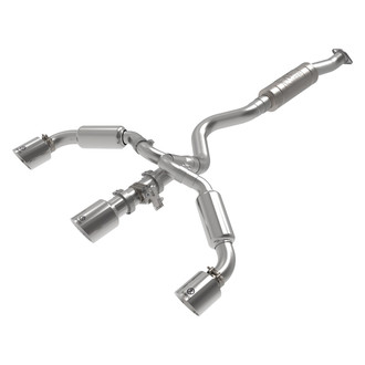 aFe® - Gemini XV™ 304 SS Cat-Back Exhaust System with Triple Rear Exit