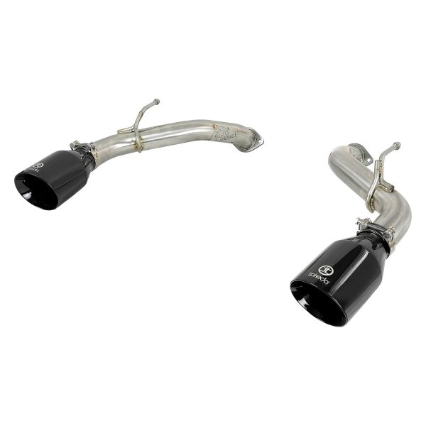 Takeda® - 304 SS Axle-Back Exhaust System, Infiniti Q50
