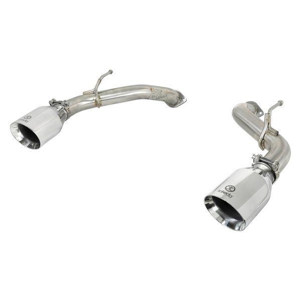 Takeda® - 304 SS Axle-Back Exhaust System, Infiniti Q50