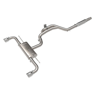 aFe® - Gemini XV™ 304 SS Cat-Back Exhaust System with Split Rear Exit