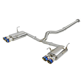 Takeda® - 304 SS Cat-Back Exhaust System with Quad Rear Exit