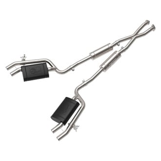 aFe® - Gemini XV™ 304 SS Cat-Back Exhaust System with Quad Rear Exit