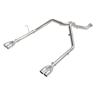 aFe® - Vulcan Series™ 304 SS DPF-Back Exhaust System with Quad Rear Exit