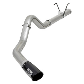 aFe® - Large Bore HD™ 409 SS DPF-Back Exhaust System with Single Side Exit