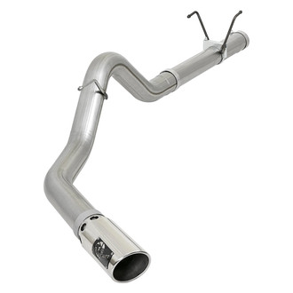 aFe® - Large Bore HD™ 409 SS DPF-Back Exhaust System with Single Side Exit