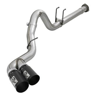 aFe® - Rebel XD Series™ 409 SS DPF-Back Exhaust System with Dual Side Exit