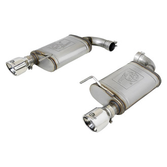 aFe® - Mach Force XP™ 409 SS Axle-Back Exhaust System with Split Rear Exit