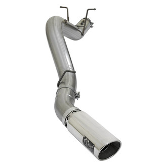aFe® - Large Bore HD™ 409 SS DPF-Back Exhaust System with Single Side Exit