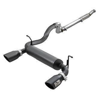 aFe® - Rebel Series™ 409 SS Cat-Back Exhaust System with Split Rear Exit