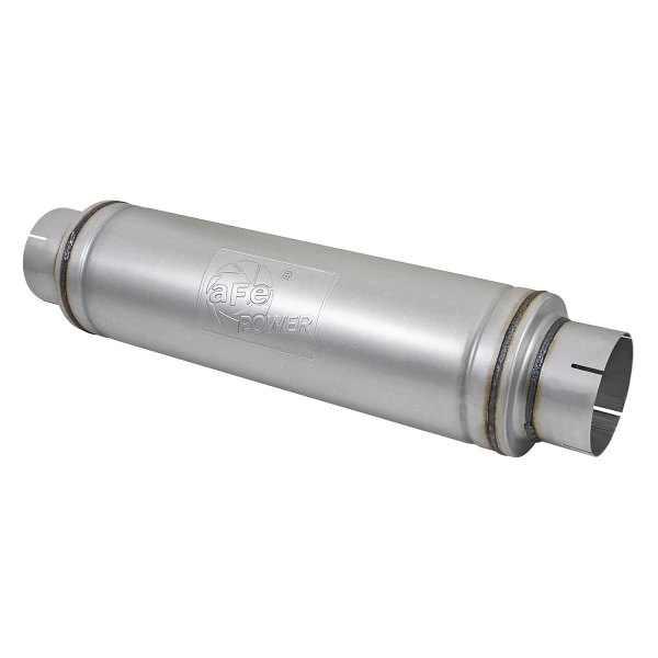 aFe® - Atlas™ Aluminized Steel Round Gray Exhaust Muffler