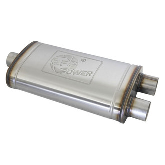 aFe® - Mach Force XP™ 304 SS Oval Exhaust Muffler