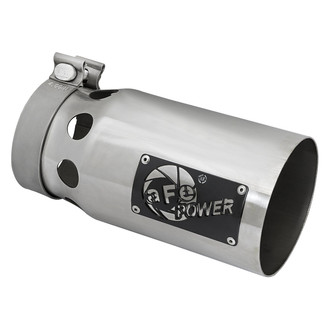 aFe® - Rebel XD Series™ Round Intercooled Straight Cut Clamp-On Exhaust Tip