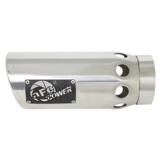 aFe® - Mach Force XP™ Round Intercooled Angle Cut Bolt-On Exhaust Tip