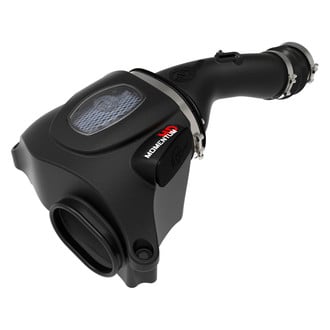 aFe® - Momentum® HD Aluminum Black Cold Air Intake System with Pro 10R Blue Filter