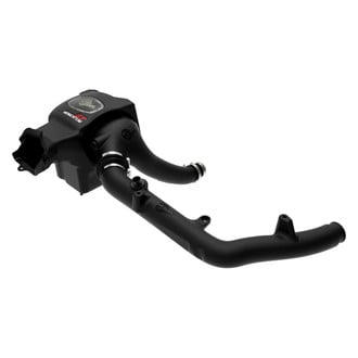 aFe® - Momentum GT Pro-GUARD 7 Cotton/Synthetic blend Black Cold Air Intake System with Oiled Yellow Filter
