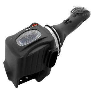 aFe® - Momentum® HD Aluminum Black Cold Air Intake System with Pro 10R Blue Filter