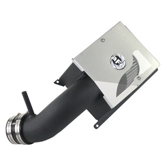 aFe® - Magnum Force® Stage 2 Aluminum Black Cold Air Intake System with Pro Dry S Gray Filter