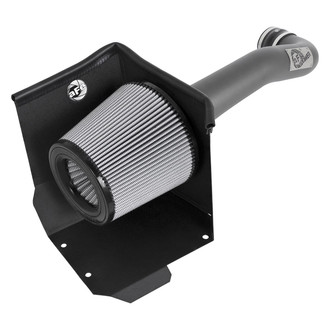 aFe® - Magnum Force® Stage 2 Aluminum Matte Gray Cold Air Intake System with Pro Dry S Gray Filter