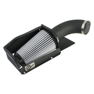 aFe® - Magnum Force® Stage 2 Aluminum Black Cold Air Intake System with Pro Dry S Gray Filter