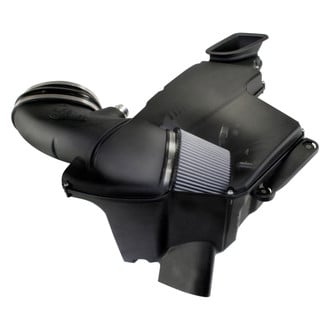 aFe® - Magnum Force® Stage 2 Aluminum Black Cold Air Intake System with Pro Dry S Gray Filter