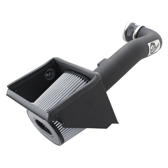 aFe® - Magnum Force® Stage 2 Aluminum Black Cold Air Intake System with Pro Dry S Gray Filter