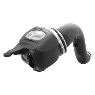 aFe® - Momentum® HD Aluminum Black Cold Air Intake System with Pro Dry S Gray Filter
