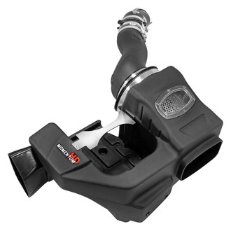 aFe® - Momentum® HD Aluminum Black Cold Air Intake System with Pro Dry S Gray Filter