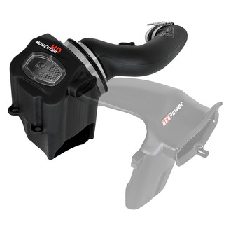 aFe® - Momentum® HD Aluminum Black Cold Air Intake System with Pro Dry S Gray Filter