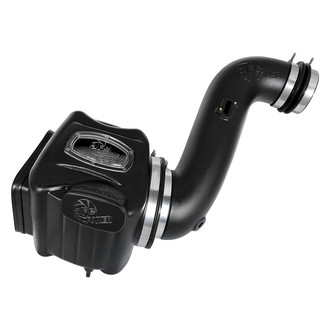 aFe® - Momentum® HD Aluminum Black Cold Air Intake System with Pro Dry S Gray Filter